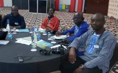 La délégation du Burkina Faso à Lusaka 